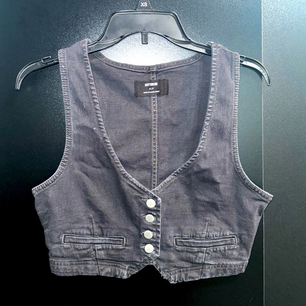 Button up jean shirt